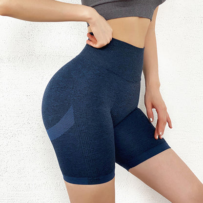 Chic High-Rise Fitness Shorts for Women