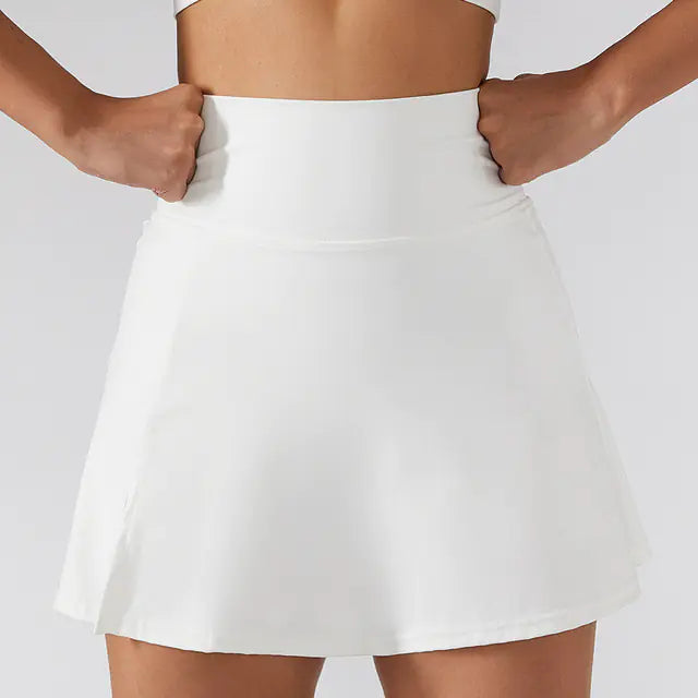 Breathable Mini Yoga Skirt for Running and Fitness
